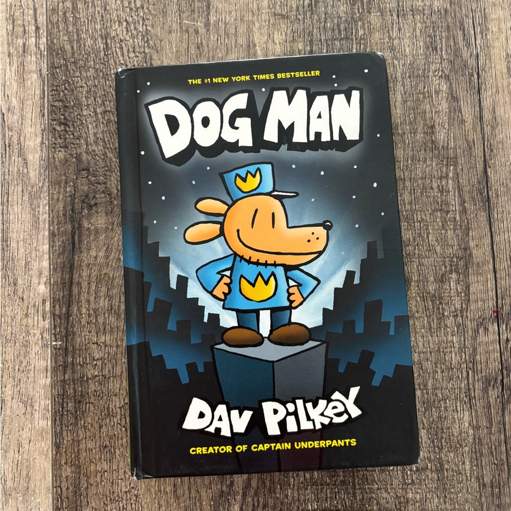 Dog Man Book by